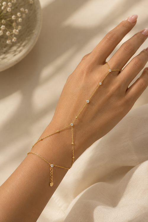 Ring bracelet  | Hand chain